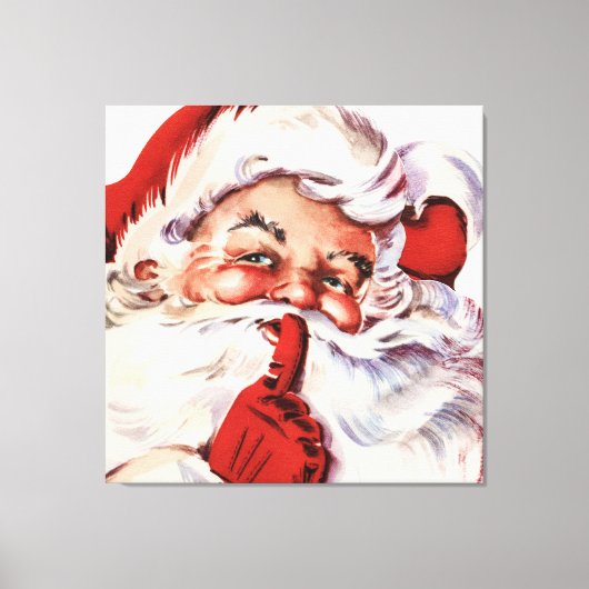 Santa 003 canvas afdruk (Voorkant)