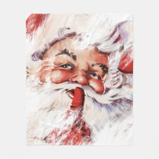 Santa 023 fleece deken (Voorkant)