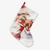 Santa 023 grote kerstsok (Voorkant (Hangend))