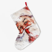Santa 023 grote kerstsok (Achterkant (Hangend))