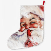 Santa 023 grote kerstsok (Achterkant)