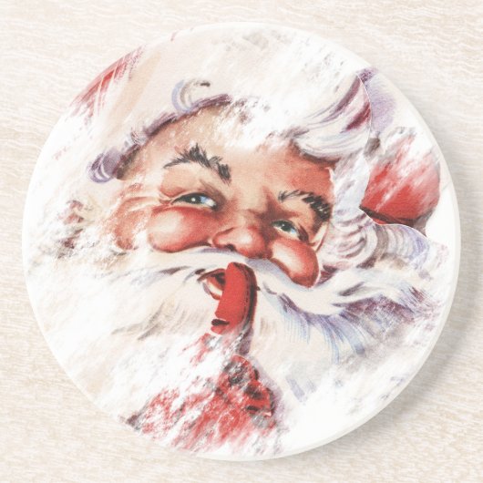 Santa 023 zandsteen onderzetter (Voorkant)