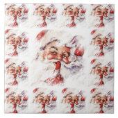 Santa 024 tegeltje (Voorkant)