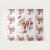 Santa 024 wandkleed (Voorkant (horizontaal))