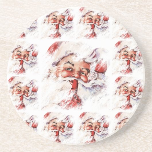 Santa 024 zandsteen onderzetter (Voorkant)