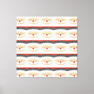 Santa 026 canvas afdruk
