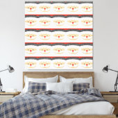Santa 026 canvas afdruk (Insitu (Slaapkamer))