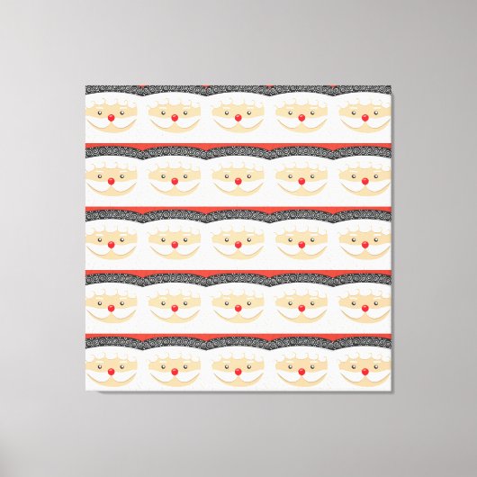 Santa 026 canvas afdruk (Voorkant)