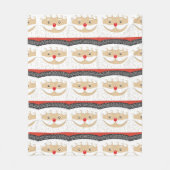 Santa 026 fleece deken (Voorkant)
