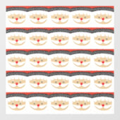 Santa 026 raamsticker (Vel)