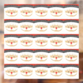 Santa 026 raamsticker (Vel 2)