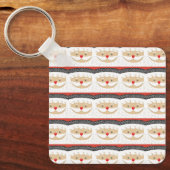 Santa 026 sleutelhanger (Voorkant)