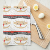 Santa 026 theedoek (Quarter Fold)