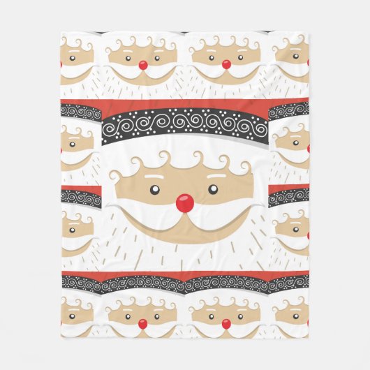 Santa 027 fleece deken (Voorkant)