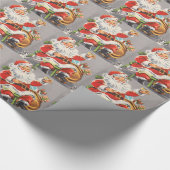 Santa 1950 Cadeaupapier (Hoek)
