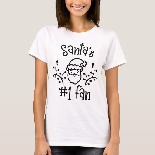 Santa #1 fan t-shirt (Voorkant)