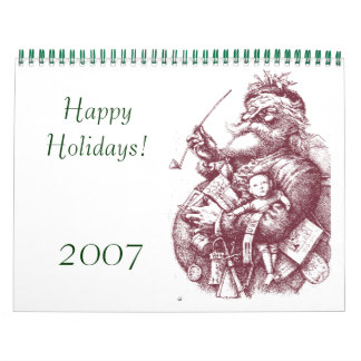 Santa 1, Prettige feestdagen!, 2007 Kalender