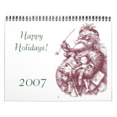 Santa 1, Prettige feestdagen!, 2007 Kalender (Hoes)