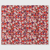 Santa 30 inch x 6 meter papier voor onmiddellijke  (Vlak)