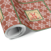  Santa 36 Cadeaupapier (Rol Hoek)