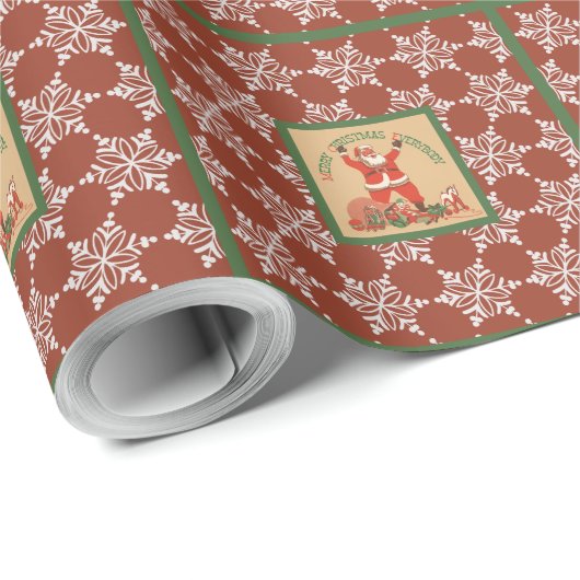 Santa 36 Cadeaupapier (Rol Hoek)