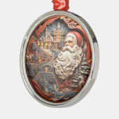 Santa 3D Ornament (Links)