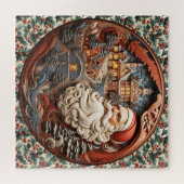 Santa 3D puzzel (Horizontaal)