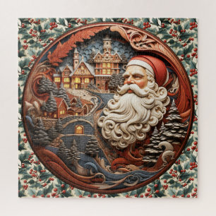 Santa 3D puzzel