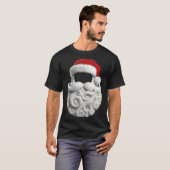 Santa 67 6 7 Six Seven Beard Cool Realistic  T-shirt (Voorkant volledig)