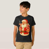 Santa 67 Candy Cane Six Seven Santa Claus Funny Ch T-shirt (Voorkant volledig)