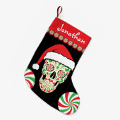 santa , aanpasbaar voor suiker kleine kerstsok (Voorkant (Hangend))