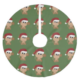 Santa Aap Kerstboom Rok