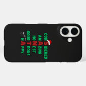 Santa Acrostic Christmas Holiday Feestelijke Cheer Case-Mate iPhone Case (Achterkant (horizontaal))
