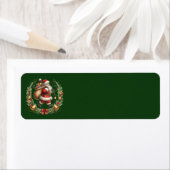  Santa Adresetiketten Etiket (Insitu)