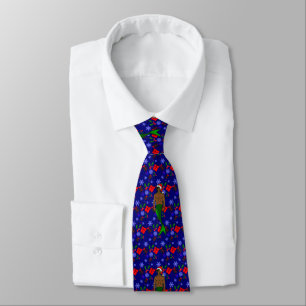 santa african zwarte merman lelijke kerstcadeaus stropdas