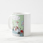 Santa After Gastric Bypass Surgery | Humoureuze fe Koffiemok (Voorkant links)