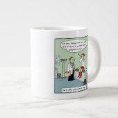 Santa After Gastric Bypass Surgery - Nog steeds gr Grote Koffiekop (Voorkant rechts)