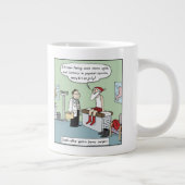 Santa After Gastric Bypass Surgery - Nog steeds gr Grote Koffiekop (Rechts)