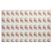 Santa Airship Fantasy Stof (Fat Quarter)