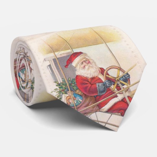  Santa Airship Fantasy Stropdas (Opgerold)