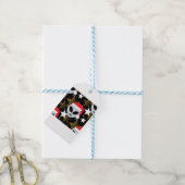 santa alien emoji cadeaulabel (Met Touw)