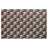 santa alien emoji fabric stof (Fat Quarter)