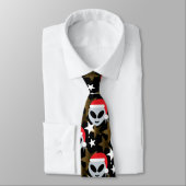 santa alien emoji stropdas (Gebonden)