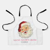 Santa All-over Print Apron voor kinderen Schort (Voorkant)