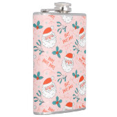 Santa all over print Joyful Greetings collectie Heupfles (Rechts)