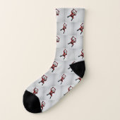 Santa All-Over-Print Socks Sokken (Links - buitenkant)