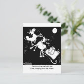 Santa Almost Hits Feestdagenkaart (Staand voorkant)