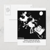 Santa Almost Hits Feestdagenkaart (Voorkant / Achterkant)