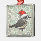 Santa American Pipit Metalen Ornament (Links)