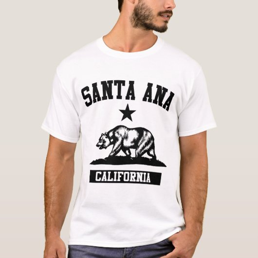 Santa Ana California T-shirt (Voorkant)